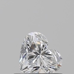 Diament serce, 0.5ct, VS2, D, GIA 5526283771