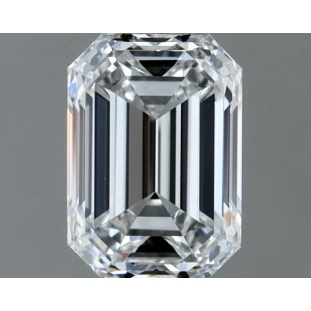 Diament szlif szmaragdowy, 0.6ct, VS1, F, GIA 6532810299