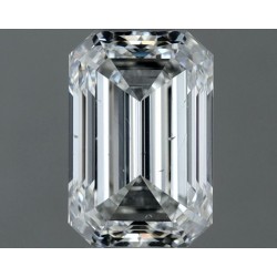 Diament szlif szmaragdowy, 0.5ct, SI1, H, GIA 1533810112