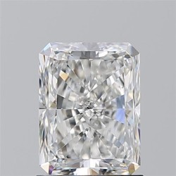 Diament radiant, 1.5ct, SI2, F, GIA 2526769387