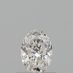Diament szlif owalny, 0.5ct, VVS1, F, GIA 2527302174