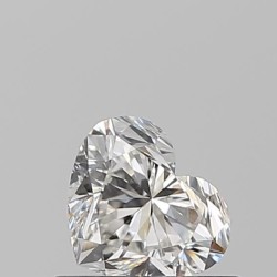 Diament serce, 0.52ct, VS1, F, GIA 2527310540