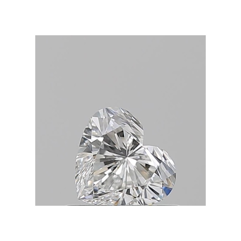 Diament serce, 0.5ct, VS1, F, GIA 7521310497