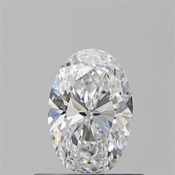Diament szlif owalny, 0.52ct, VS1, D, GIA 6525299388