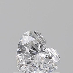 Diament serce, 0.52ct, VS2, D, GIA 5523302172