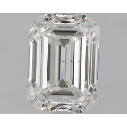 Diament szlif szmaragdowy, 2ct, VS2, H, GIA 6511129707