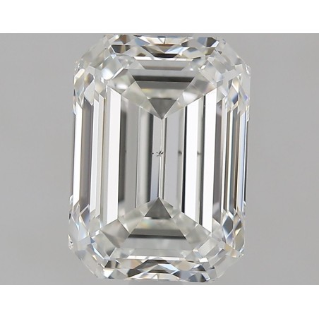 Diament szlif szmaragdowy, 2ct, VS2, H, GIA 6511129707