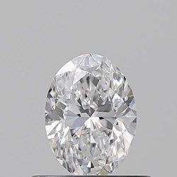 Diament szlif owalny, 0.5ct, VS2, D, GIA 2527301518