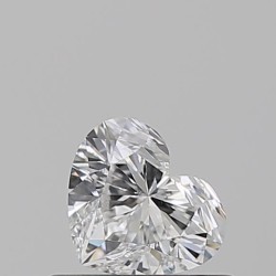 Diament serce, 0.5ct, VS2, E, GIA 6525332429
