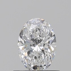 Diament szlif owalny, 0.57ct, VS2, D, GIA 7528299171