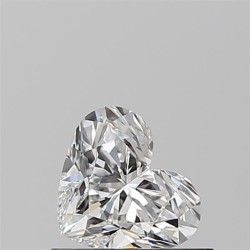 Diament serce, 0.56ct, VVS1, F, GIA 2527344073