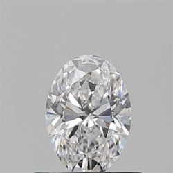 Diament szlif owalny, 0.5ct, VS2, D, GIA 7523343314