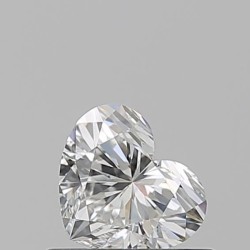 Diament serce, 0.5ct, VS1, F, GIA 1525274943