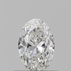 Diament szlif owalny, 0.5ct, VVS1, F, GIA 6525343315