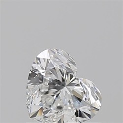Diament serce, 0.7ct, VVS1, F, GIA 2527327524