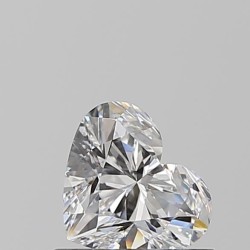 Diament serce, 0.58ct, VS1, D, GIA 2527343988