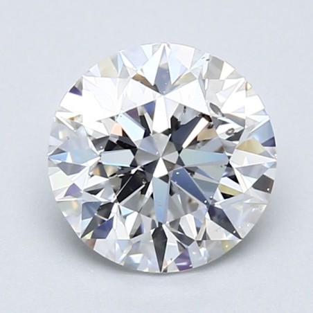 Diament szlif okrągły, 1.5ct, SI1, D, GIA 1419866412
