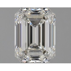 Diament szlif szmaragdowy, 1.5ct, VS1, I, GIA 7486509708