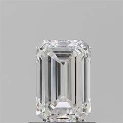 Diament szlif szmaragdowy, 1.01ct, VVS1, F, GIA 7521366345