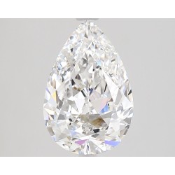 Diament szlif gruszkowy, 1.5ct, VS2, D, GIA 6512764013