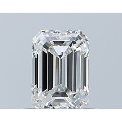 Diament szlif szmaragdowy, 0.5ct, VS1, F, GIA 2233751338
