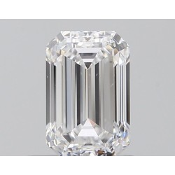 Diament szlif szmaragdowy, 0.7ct, SI1, D, GIA 6522570052