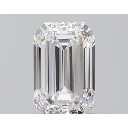 Diament szlif szmaragdowy, 0.7ct, SI1, D, GIA 6522570052