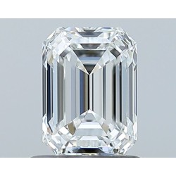 Diament szlif szmaragdowy, 1ct, VVS1, E, GIA 7531833586