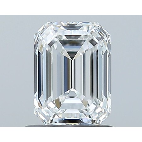 Diament szlif szmaragdowy, 1ct, VVS1, E, GIA 7531833586