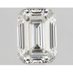 Diament szlif szmaragdowy, 0.8ct, VVS2, H, GIA 6535778966