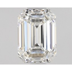 Diament szlif szmaragdowy, 0.7ct, VVS1, H, GIA 1537778807