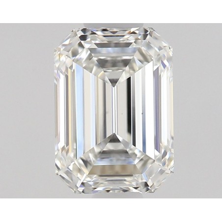 Diament szlif szmaragdowy, 0.7ct, VVS1, H, GIA 1537778807