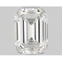 Diament szlif szmaragdowy, 0.5ct, VS1, E, GIA 7538789485