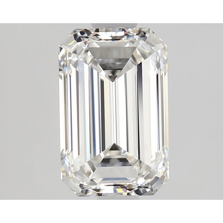 Diament szlif szmaragdowy, 1.51ct, VVS1, F, GIA 6531770255
