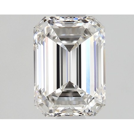 Diament szlif szmaragdowy, 1.25ct, VVS2, F, GIA 6531805437