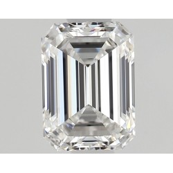 Diament szlif szmaragdowy, 0.75ct, VVS1, D, GIA 2537789797