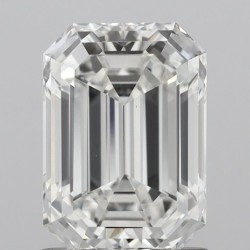 Diament szlif szmaragdowy, 1.3ct, VS2, G, GIA 2536033924