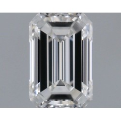 Diament szlif szmaragdowy, 0.45ct, VVS2, E, GIA 7532523007