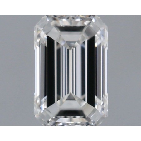 Diament szlif szmaragdowy, 0.45ct, VVS2, E, GIA 7532523007