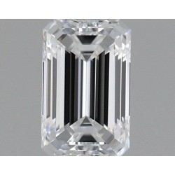 Diament szlif szmaragdowy, 0.41ct, VVS1, E, GIA 2537575034