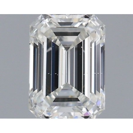 Diament szlif szmaragdowy, 0.4ct, SI1, H, GIA 2538518847