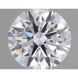 Diament szlif okrągły, 0.3ct, SI2, D, GIA 2507009222