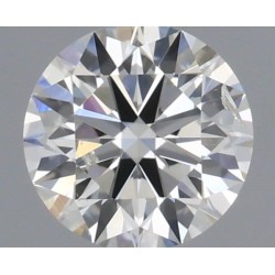 Diament szlif okrągły, 0.3ct, SI2, H, IGI 731560870