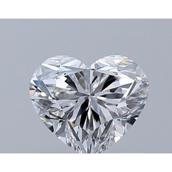 Diament serce, 0.7ct, VVS2, E, GIA 2536806334