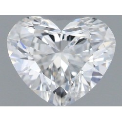 Diament serce, 0.5ct, VVS2, E, GIA 6535723763