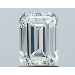 Diament szlif szmaragdowy, 1.4ct, VS1, I, GIA 2534155450
