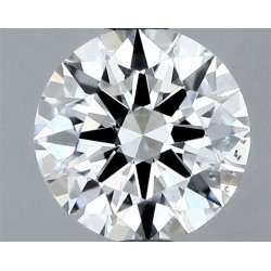 Diament szlif okrągły, 0.35ct, SI1, F, GIA 6482225550