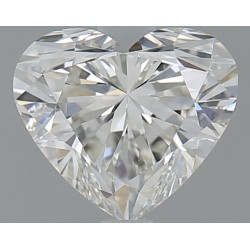 Diament serce, 1.21ct, VVS2, H, IGI 731572572