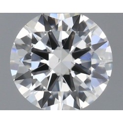 Diament szlif okrągły, 0.3ct, VS1, H, HRD 250000258816