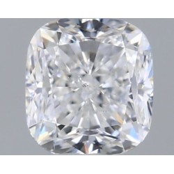 Diament szlif poduszkowy brylantowy, 0.55ct, SI1, D, GIA 2406448695